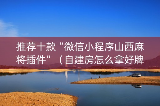推荐十款“微信小程序山西麻将插件”（自建房怎么拿好牌)