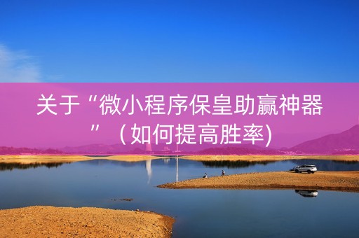 关于“微小程序保皇助赢神器”（如何提高胜率)