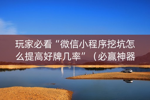 玩家必看“微信小程序挖坑怎么提高好牌几率”（必赢神器免费安装)