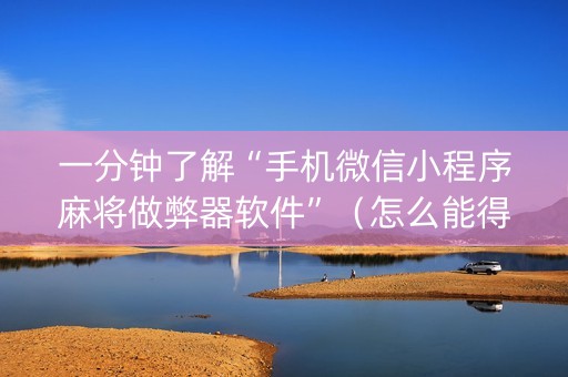 一分钟了解“手机微信小程序麻将做弊器软件”（怎么能得到好牌)