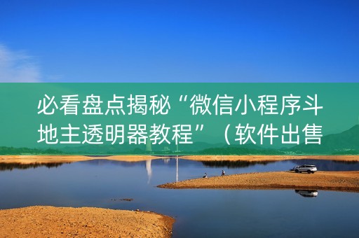 必看盘点揭秘“微信小程序斗地主透明器教程”（软件出售)