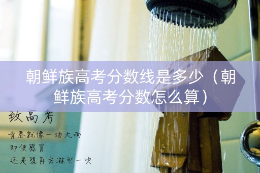 朝鲜族高考分数线是多少（朝鲜族高考分数怎么算）