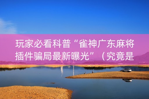 玩家必看科普“雀神广东麻将插件骗局最新曝光”（究竟是不是有挂)