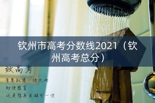 钦州市高考分数线2021（钦州高考总分）