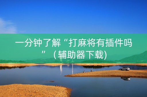一分钟了解“打麻将有插件吗”（辅助器下载)