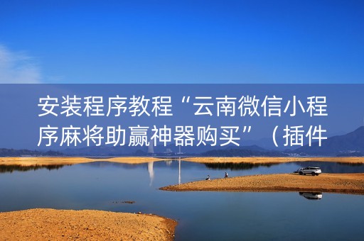 安装程序教程“云南微信小程序麻将助赢神器购买”（插件可信吗)