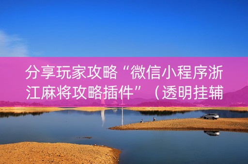 分享玩家攻略“微信小程序浙江麻将攻略插件”（透明挂辅助器)