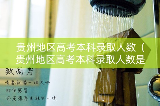 贵州地区高考本科录取人数（贵州地区高考本科录取人数是多少）