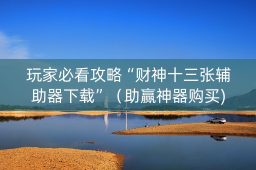 玩家必看攻略“财神十三张辅助器下载”（助赢神器购买)
