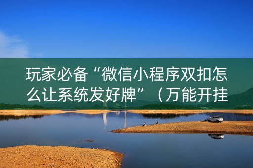 玩家必备“微信小程序双扣怎么让系统发好牌”（万能开挂器)