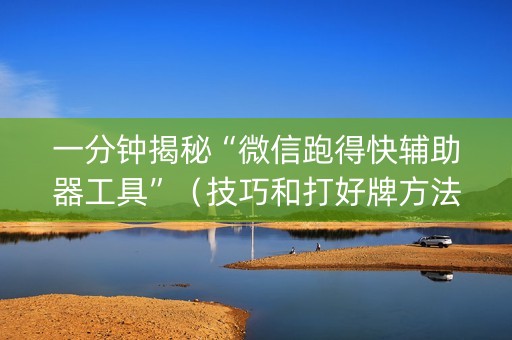 一分钟揭秘“微信跑得快辅助器工具”（技巧和打好牌方法)