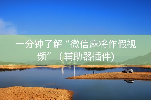 一分钟了解“微信麻将作假视频”（辅助器插件)