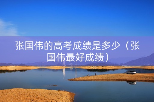 张国伟的高考成绩是多少（张国伟最好成绩）