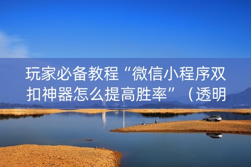 玩家必备教程“微信小程序双扣神器怎么提高胜率”（透明挂辅助器)