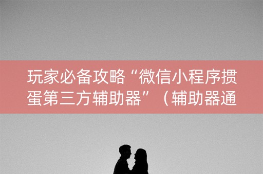 玩家必备攻略“微信小程序掼蛋第三方辅助器”（辅助器通用版)