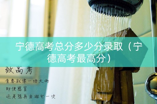 宁德高考总分多少分录取（宁德高考最高分）