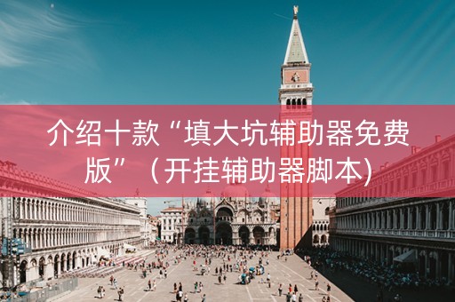 介绍十款“填大坑辅助器免费版”（开挂辅助器脚本)