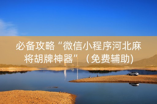 必备攻略“微信小程序河北麻将胡牌神器”（免费辅助)
