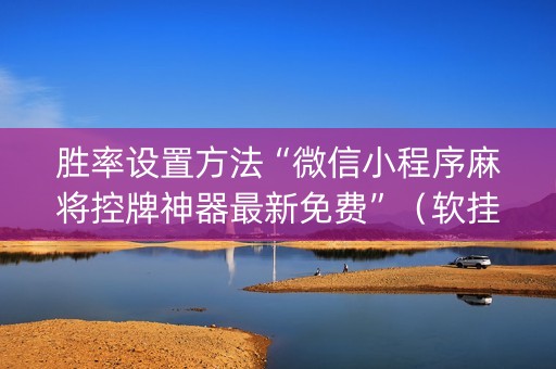 胜率设置方法“微信小程序麻将控牌神器最新免费”（软挂神器)