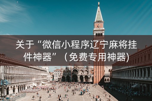 关于“微信小程序辽宁麻将挂件神器”（免费专用神器)