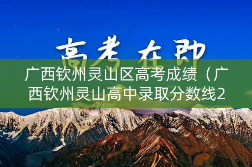 广西钦州灵山区高考成绩（广西钦州灵山高中录取分数线2021）
