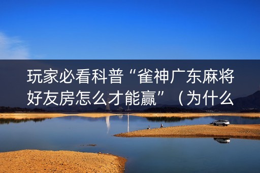 玩家必看科普“雀神广东麻将好友房怎么才能赢”（为什么有人一直赢)