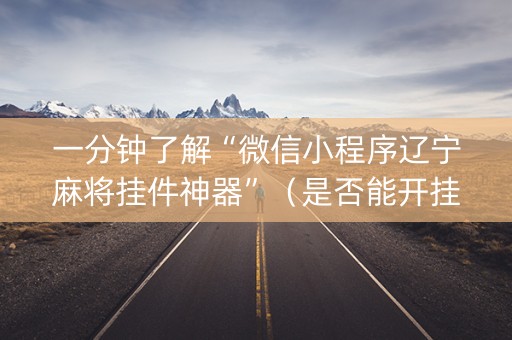 一分钟了解“微信小程序辽宁麻将挂件神器”（是否能开挂)