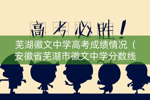 芜湖徽文中学高考成绩情况（安徽省芜湖市徽文中学分数线）