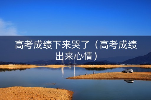高考成绩下来哭了（高考成绩出来心情）