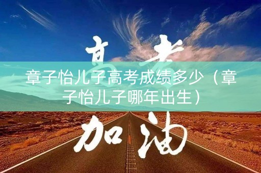 章子怡儿子高考成绩多少（章子怡儿子哪年出生）