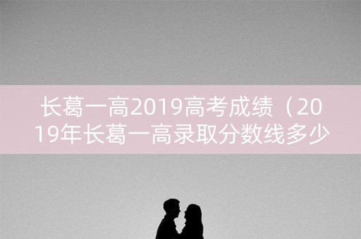 长葛一高2019高考成绩（2019年长葛一高录取分数线多少）