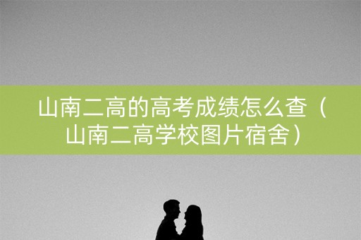 山南二高的高考成绩怎么查（山南二高学校图片宿舍）
