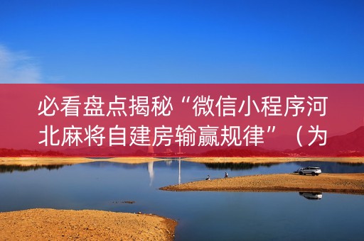 必看盘点揭秘“微信小程序河北麻将自建房输赢规律”（为什么有人一直赢)
