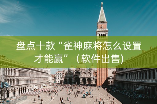 盘点十款“雀神麻将怎么设置才能赢”（软件出售)