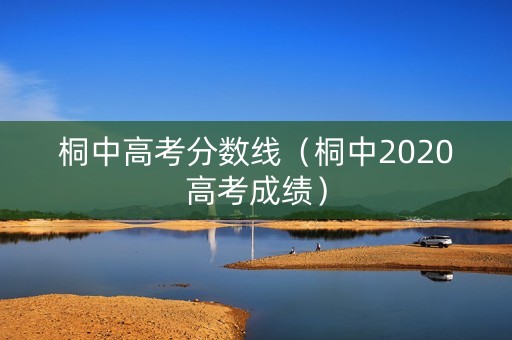 桐中高考分数线（桐中2020高考成绩）