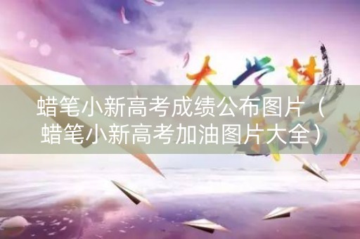 蜡笔小新高考成绩公布图片（蜡笔小新高考加油图片大全）