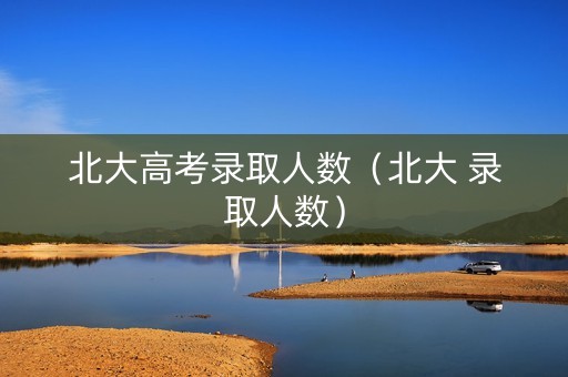 北大高考录取人数（北大 录取人数）