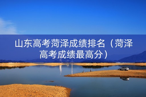 山东高考菏泽成绩排名（菏泽高考成绩最高分）