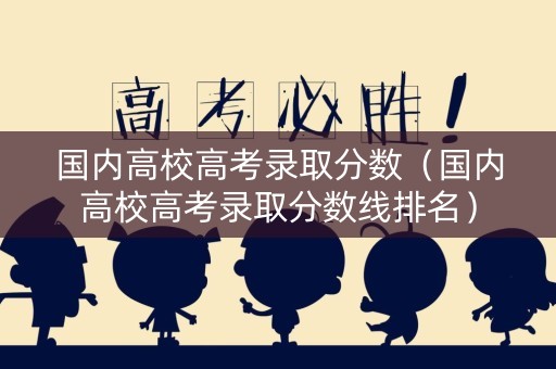 国内高校高考录取分数（国内高校高考录取分数线排名）