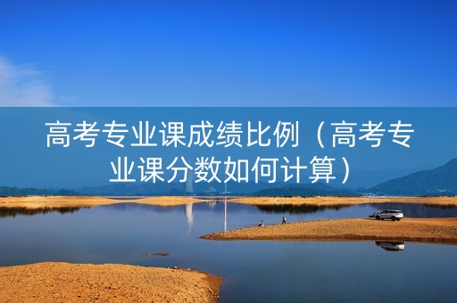 高考专业课成绩比例（高考专业课分数如何计算）
