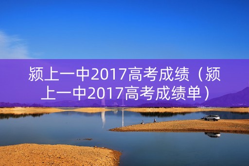 颍上一中2017高考成绩（颍上一中2017高考成绩单）