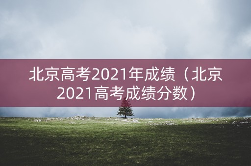 北京高考2021年成绩（北京2021高考成绩分数）