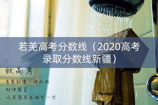 若羌高考分数线（2020高考录取分数线新疆）
