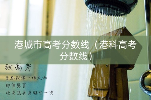 港城市高考分数线（港科高考分数线）