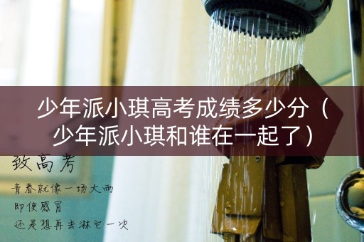 少年派小琪高考成绩多少分（少年派小琪和谁在一起了）