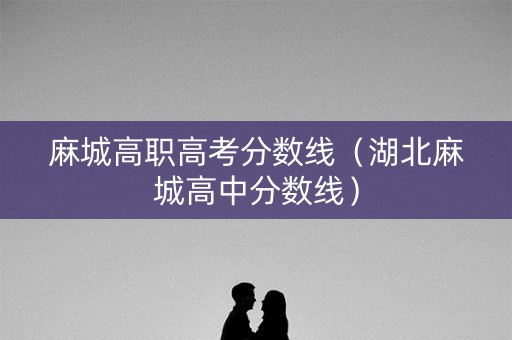 麻城高职高考分数线（湖北麻城高中分数线）