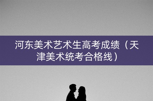 河东美术艺术生高考成绩（天津美术统考合格线）