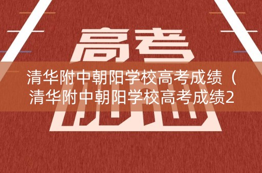 清华附中朝阳学校高考成绩（清华附中朝阳学校高考成绩2025）