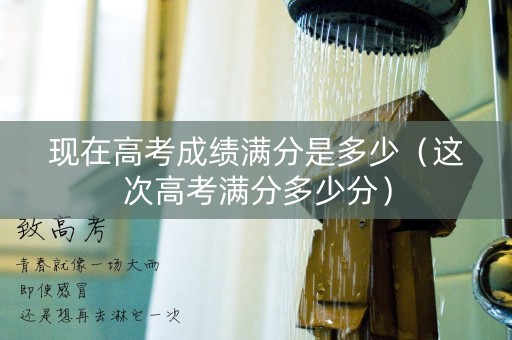 现在高考成绩满分是多少（这次高考满分多少分）