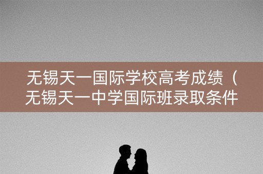 无锡天一国际学校高考成绩（无锡天一中学国际班录取条件）